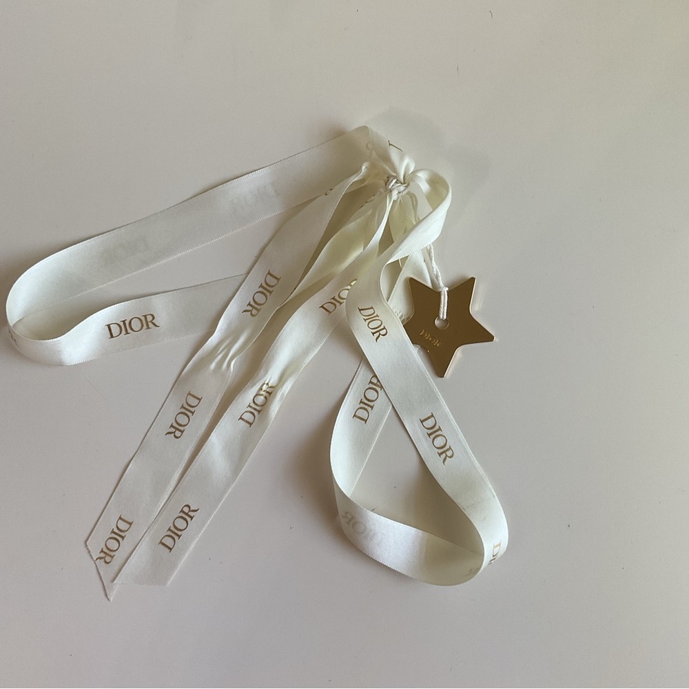 Dior Ribbon with Gold Charm
